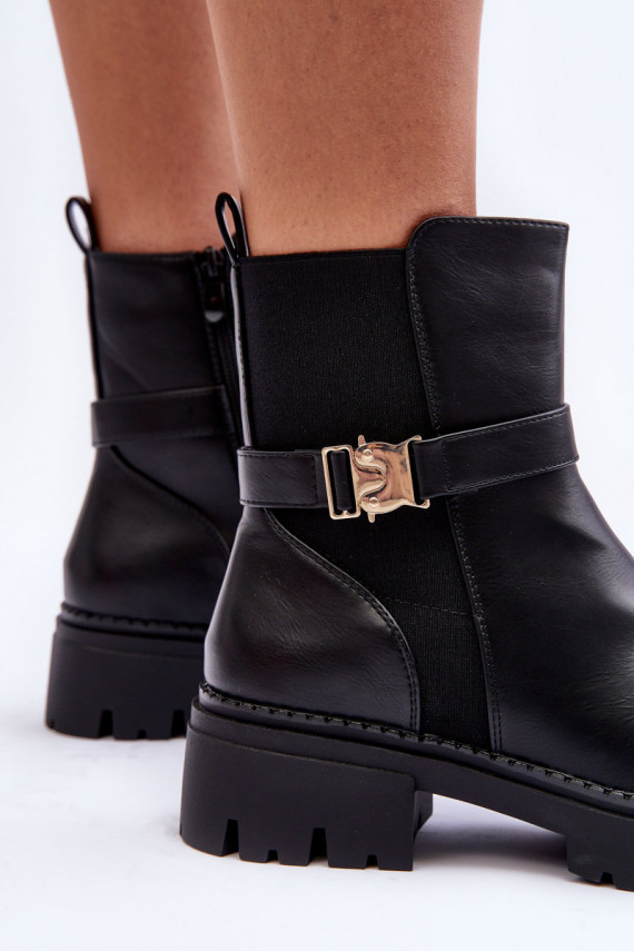   stilingi aulinukai   juodos spalvos Elspetia