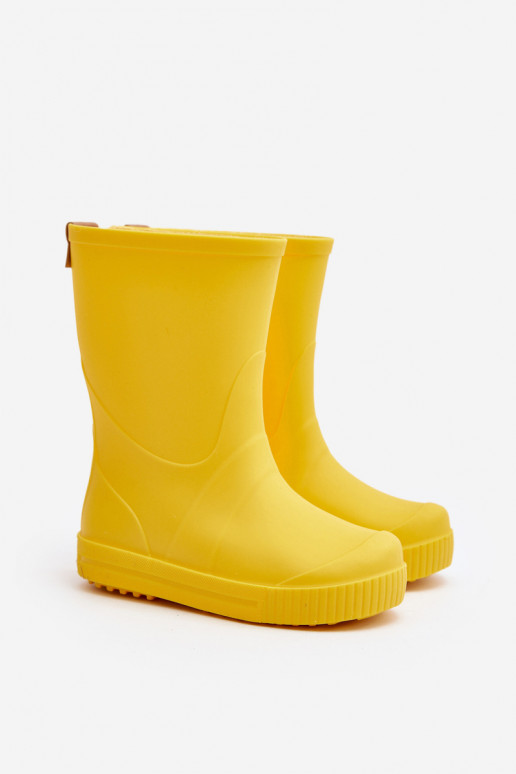 Vaikiški Guminiai batai Wave Gokids 979 geltonos spalvos