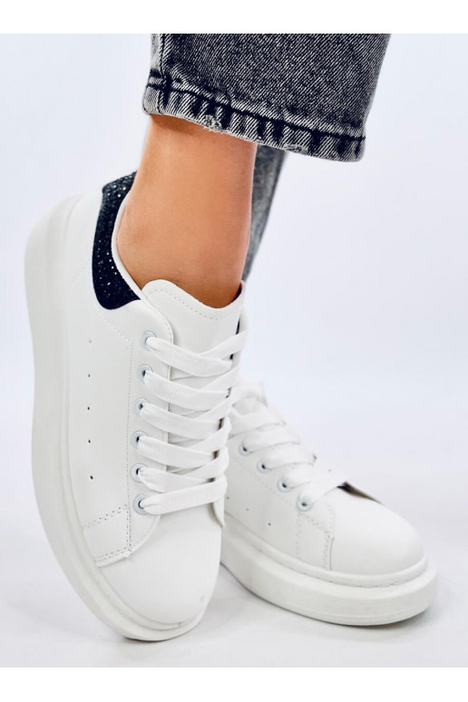 Sneakers modelio batai su platforma  PARKSS WHITE/BLACK