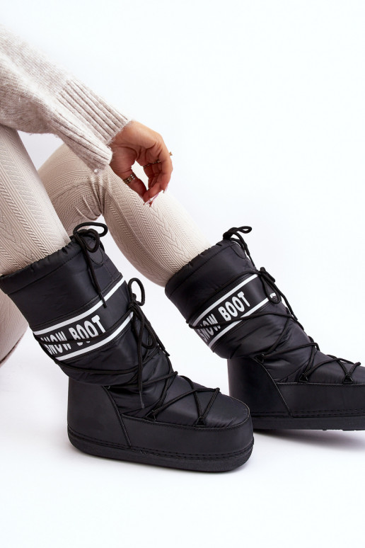    sniego batai juodos spalvos Venila