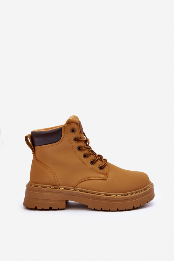   batai Aulinukai pašiltinti rudos spalvos Corbin