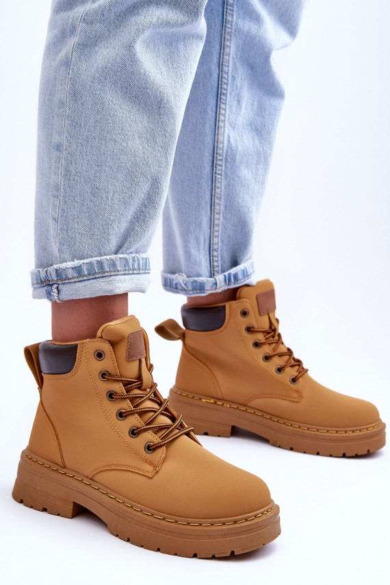   batai Aulinukai pašiltinti rudos spalvos Corbin