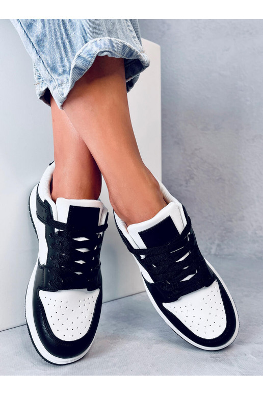 Sneakers modelio batai dwuįvairių spalvų BALLOU BLACK