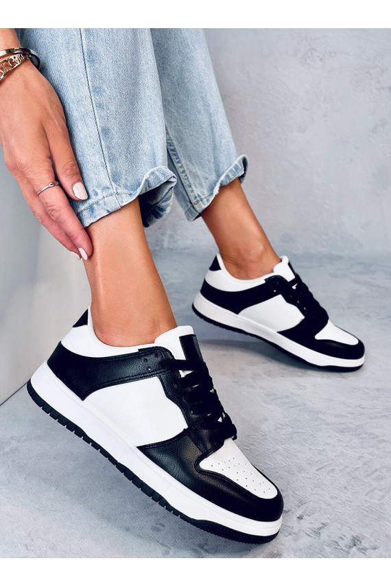 Sneakers modelio batai dwuįvairių spalvų BALLOU BLACK