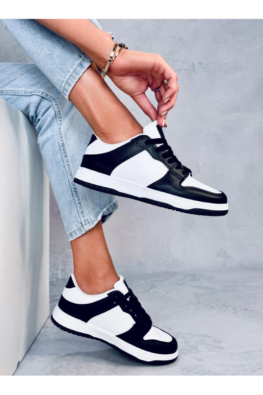 Sneakers modelio batai dwuįvairių spalvų BALLOU BLACK