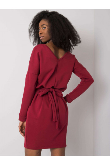 Suknelė bordo spalvos Kloe...