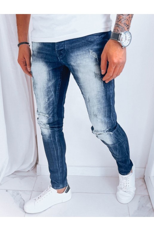 Vyriškos tamsiai mėlynos džinsinės...