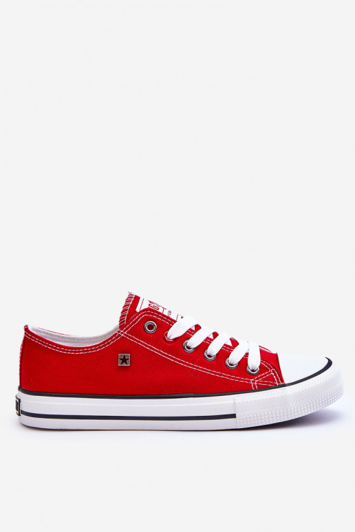 Moteriški batai Big Star T274020 raudonos spalvos