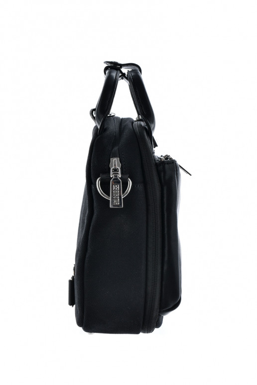 Odinė rankinė Kuprinė du viename Big Star LL574049 juoda