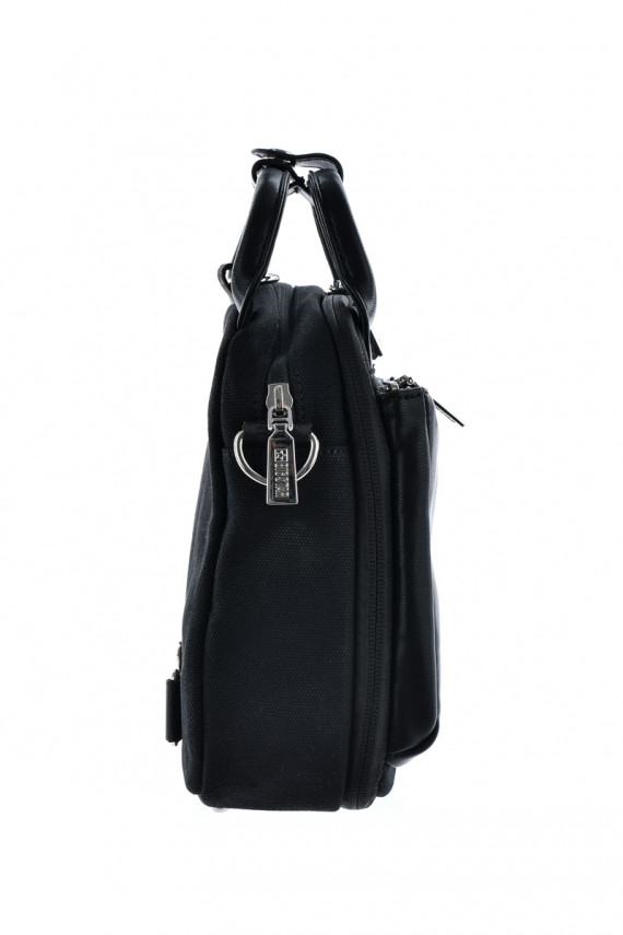 Odinė rankinė Kuprinė du viename Big Star LL574049 juoda