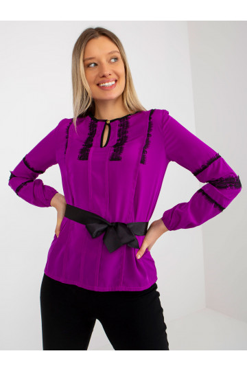 Violetinė moteriška...