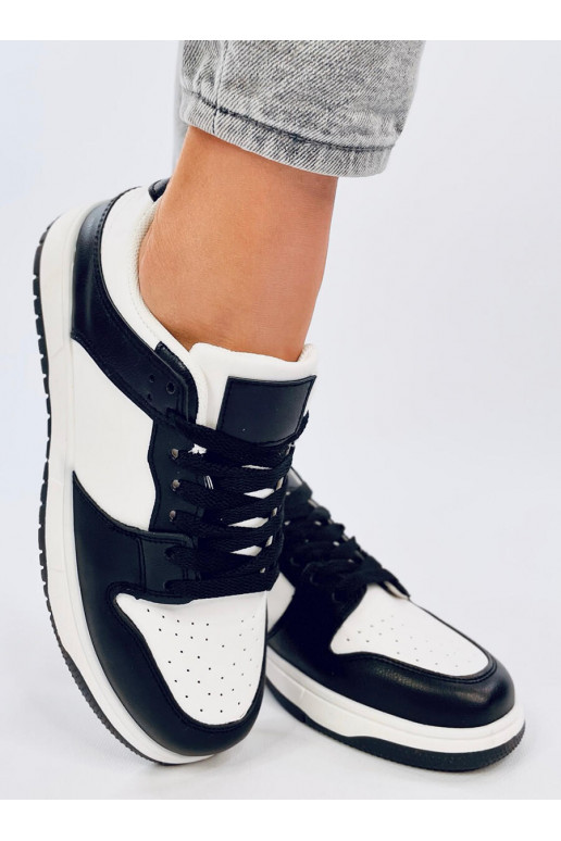 Sneakers modelio batai dwuįvairių spalvų BALLOU BLACK