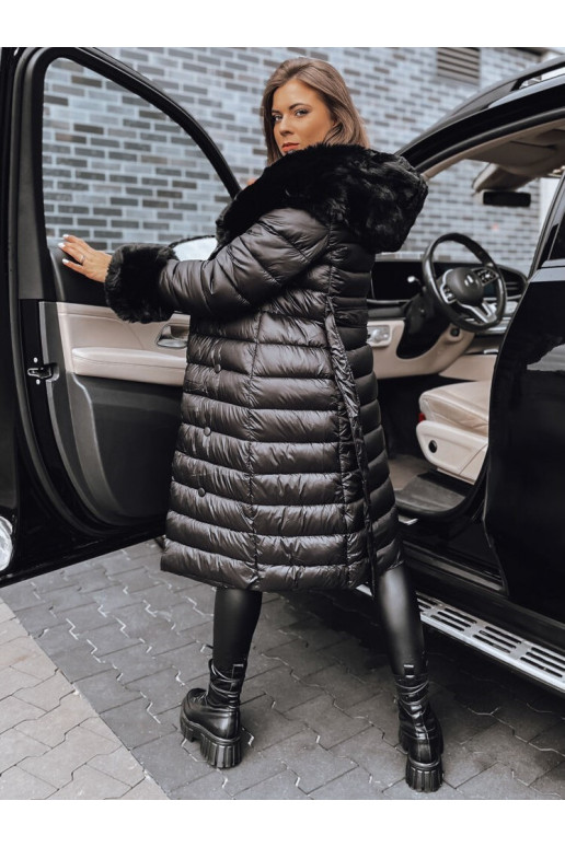 Moteriškas dygsniuotas žieminis...