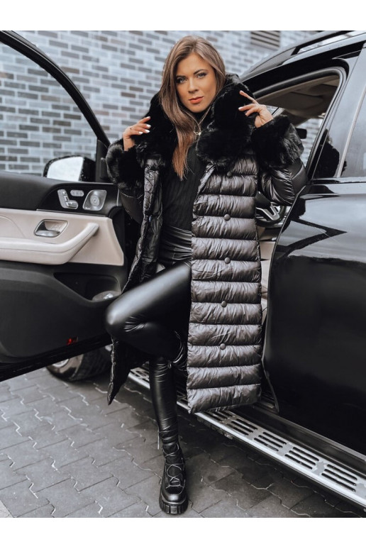 Moteriškas dygsniuotas žieminis...