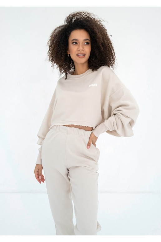 Shore Crop – Coconut crop oversize megztinis