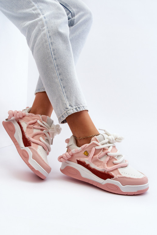   Sneakers modelio batai Z Grubym m rožinės spalvos Miatora
