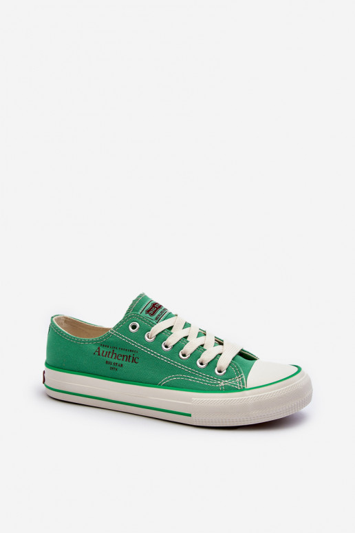 Moteriški batai Big Star NN274240 žalios spalvos