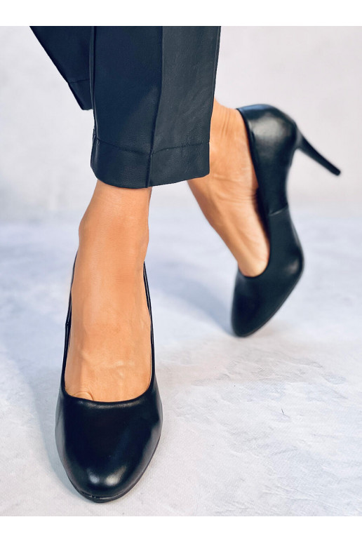 Bateliai okrągłe noski LINDY BLACK Bateliai okrągłe noski LINDY BLACK