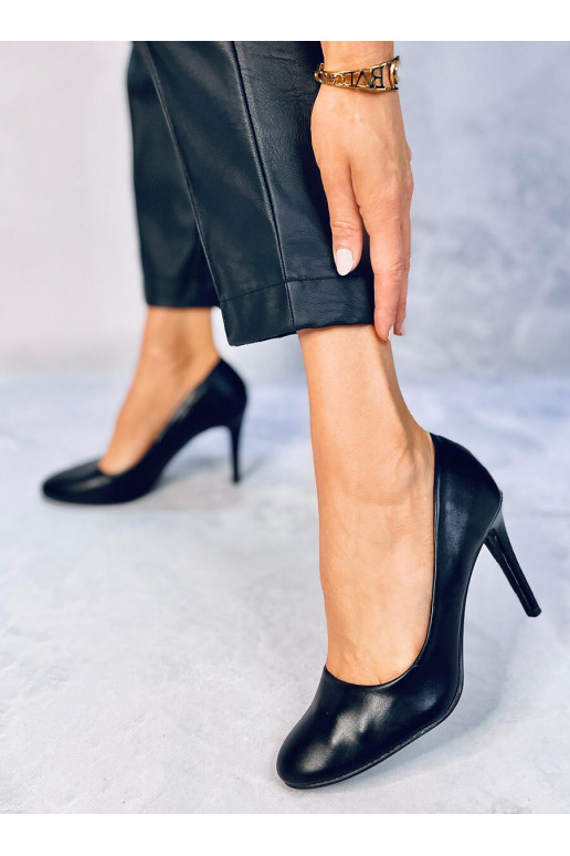 Bateliai okrągłe noski LINDY BLACK Bateliai okrągłe noski LINDY BLACK