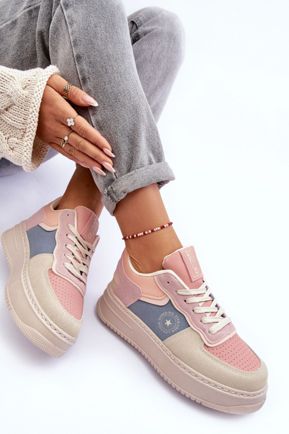 sportiniai bateliai   Big Star MM274233 rožinės-smėlio spalvos