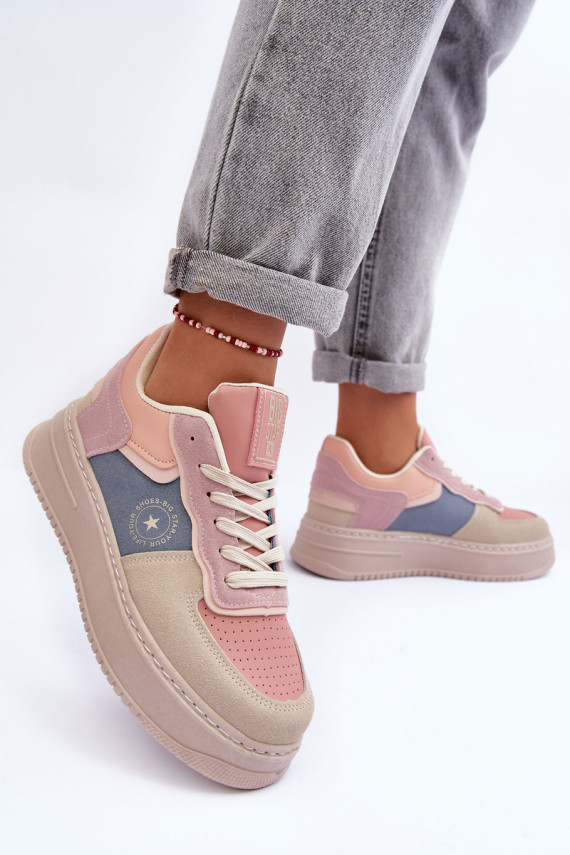 sportiniai bateliai   Big Star MM274233 rožinės-smėlio spalvos