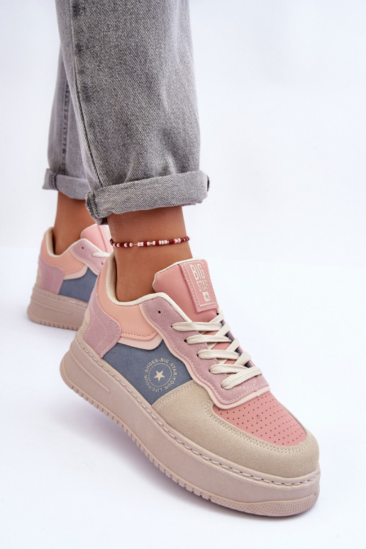 sportiniai bateliai   Big Star MM274233 rožinės-smėlio spalvos