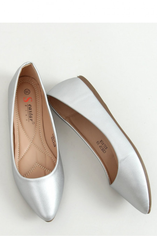 Balerinos sidabro spalvos  Inello