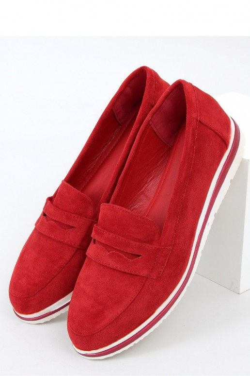 Mokasinai raudonos spalvos Inello