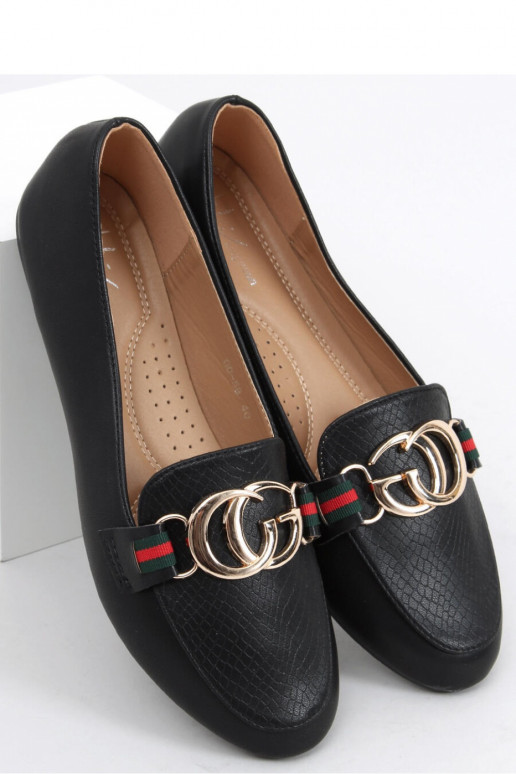 Juodos spalvos mokasinai Inello