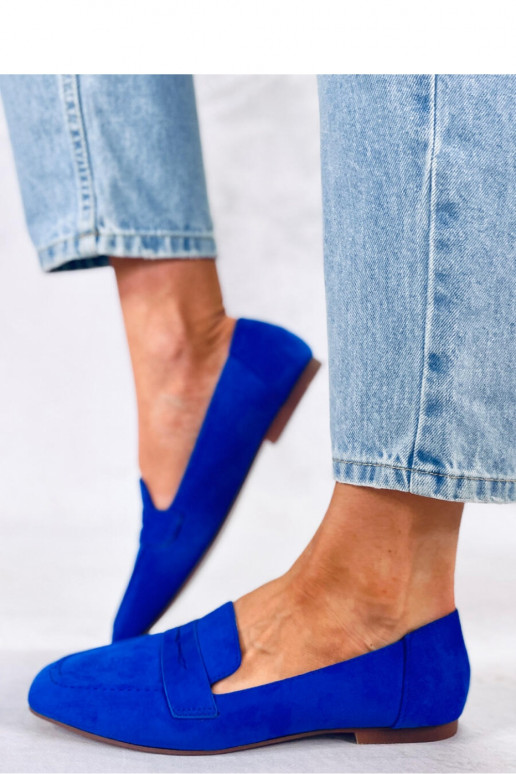 Mėlynos spalvos mokasinų batai Inello