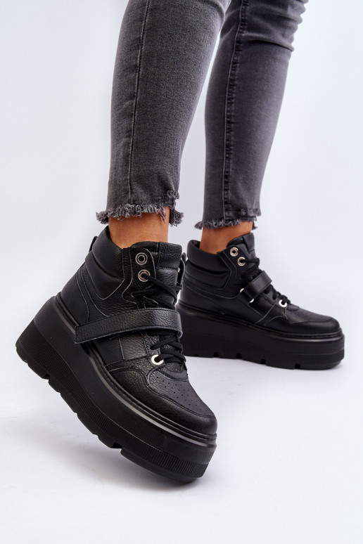 Zazoo 3450   Sneakers modelio batai   juodos spalvos