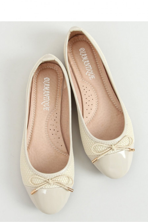 Balerinos smėlio spalvos  Inello