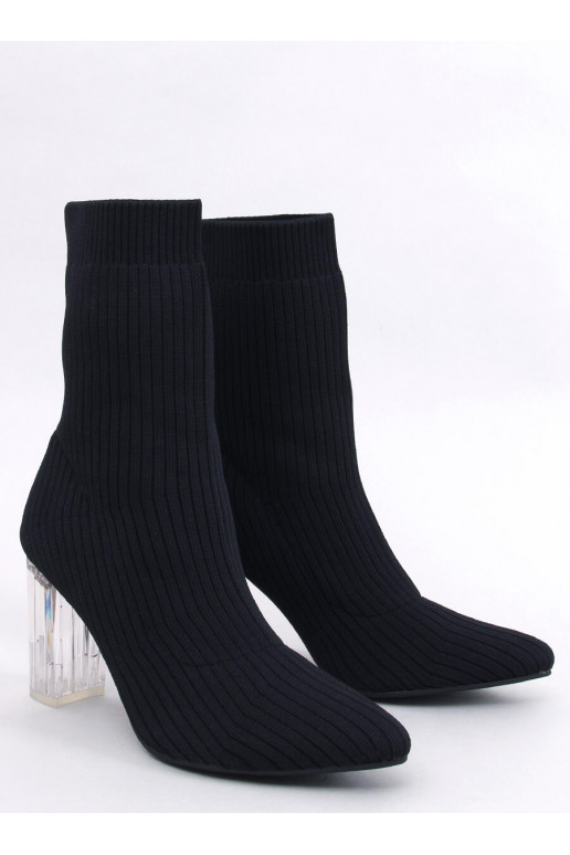 Stilingi aulinukai su permatomu kulnu DESTANI BLACK