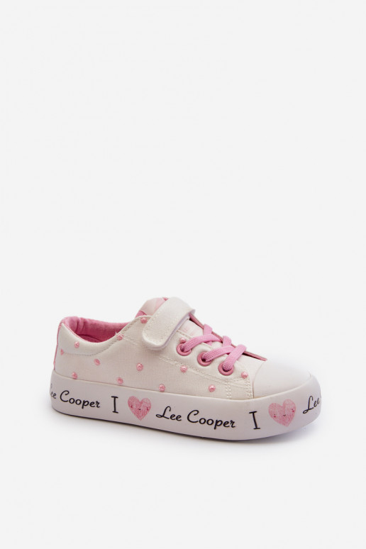 laisvalaikio batai Vaikiški Lee Cooper LCW-24-02-2159 baltos spalvos