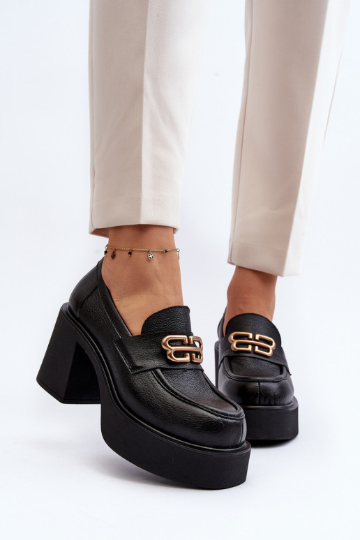 Zazoo 20170 batai     su kulniukais juodos spalvos