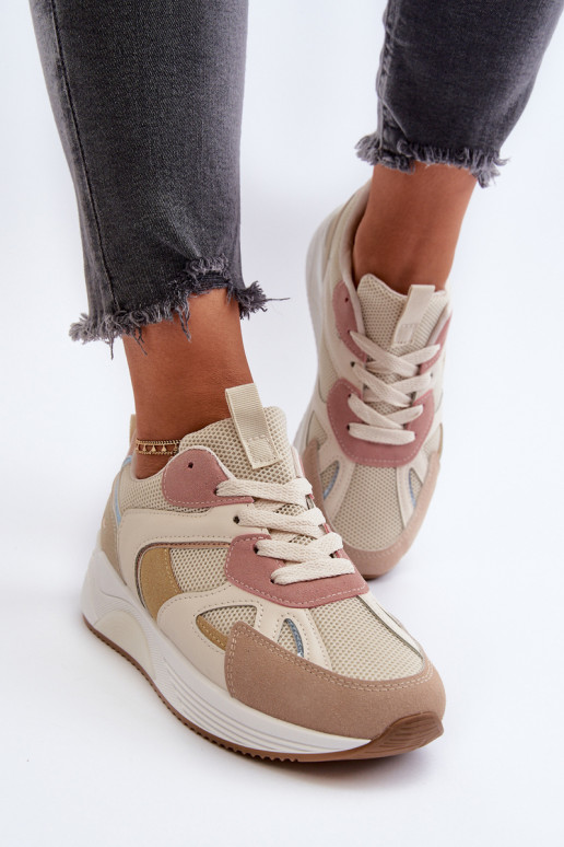 Sneakers modelio batai   su platforma įvairių spalvų Lenivia