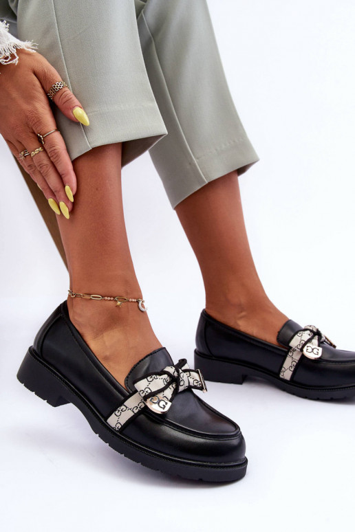     batai Mokasinai juodos spalvos S.Barski HY330