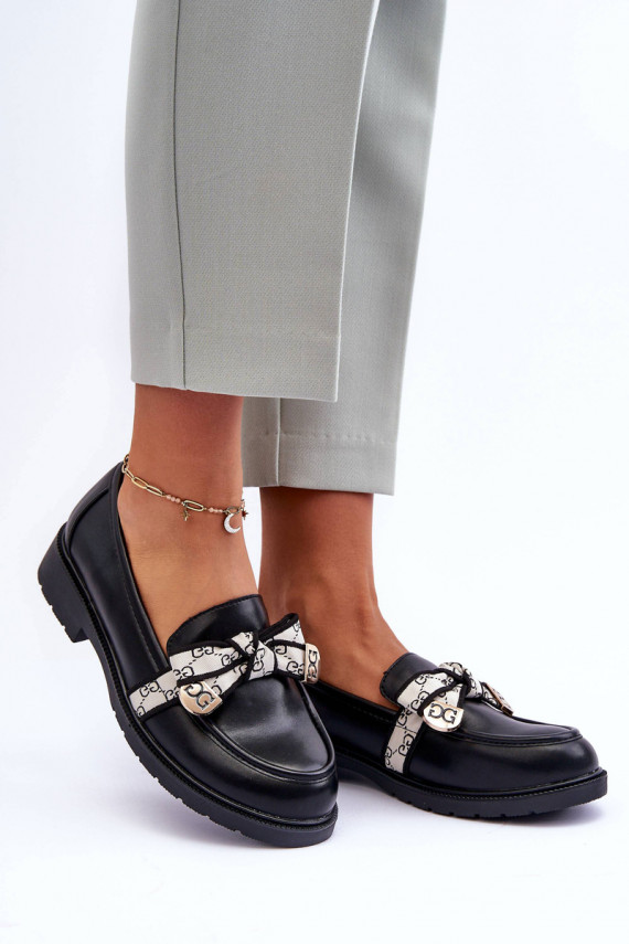     batai Mokasinai juodos spalvos S.Barski HY330