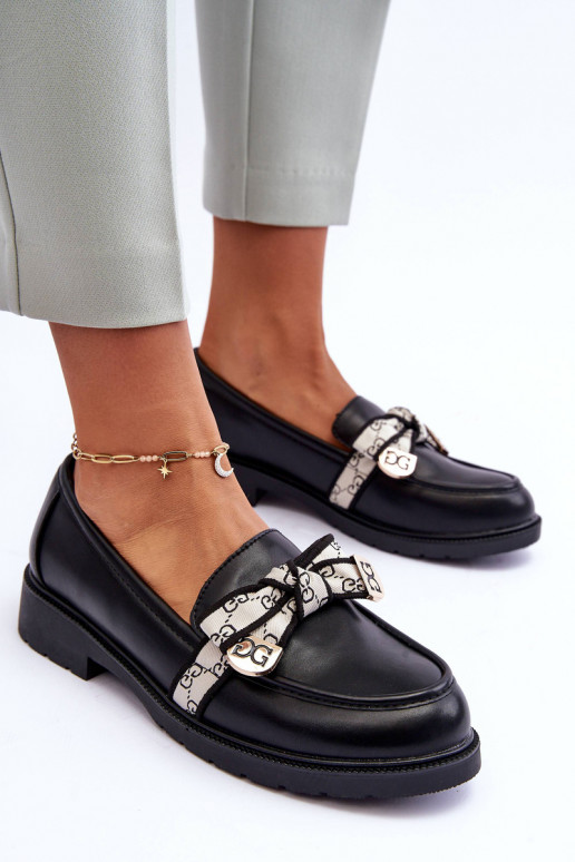     batai Mokasinai juodos spalvos S.Barski HY330