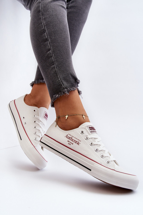 Moteriški batai Big Star NN274235 baltos spalvos