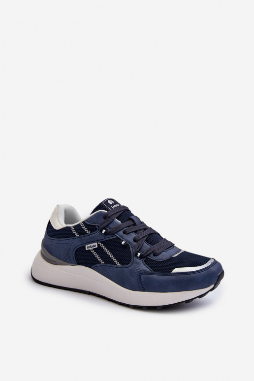 Sneakers modelio batai sportiniai bateliai  INBLU IU000006 tamsiai mėlynos spalvos
