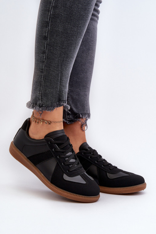  Sneakers modelio batai juodos spalvos Braidn