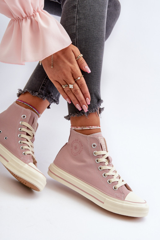 Laisvalaikio bateliai  Big Star NN274277 rožinės spalvos Laisvalaikio bateliai  Big Star NN274277 rožinės spalvos