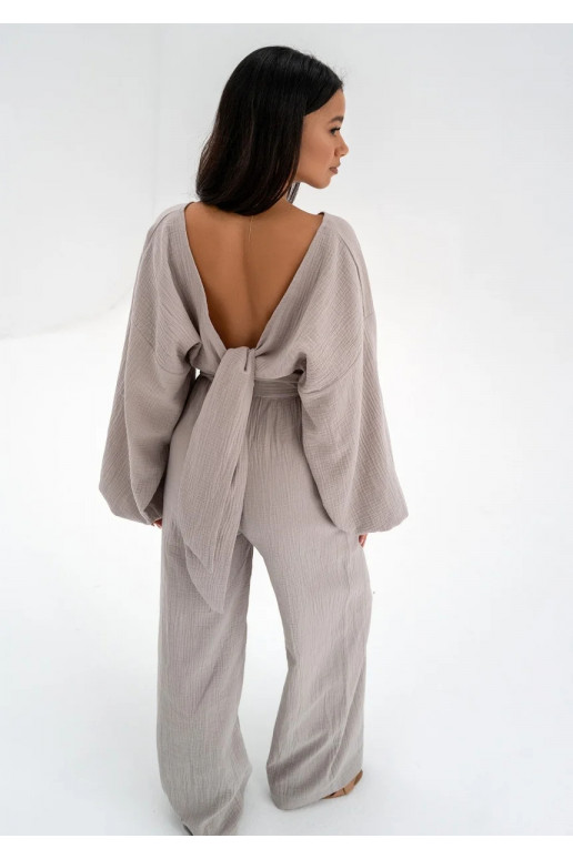 Alines - sviesiai rudos spalvos kelnės Alines - sviesiai rudos spalvos kelnės