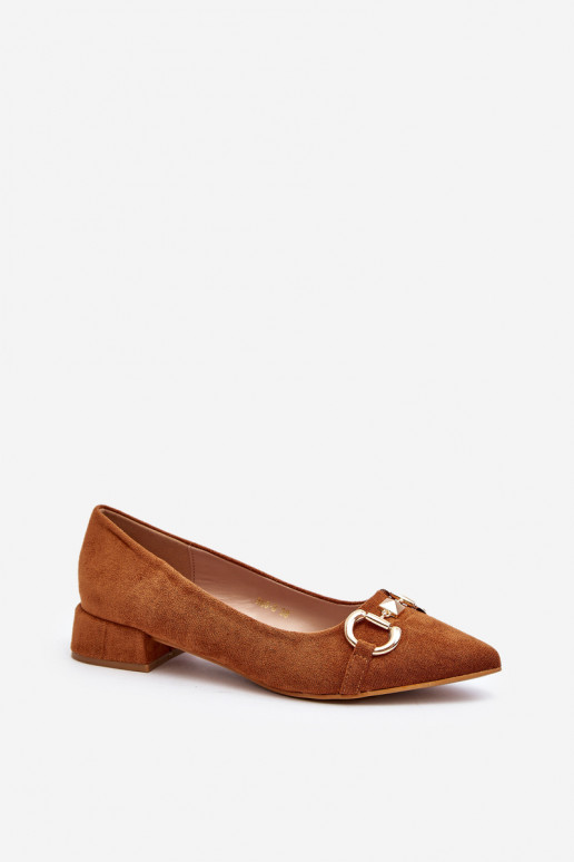 Bateliai Camel Ethere Suede