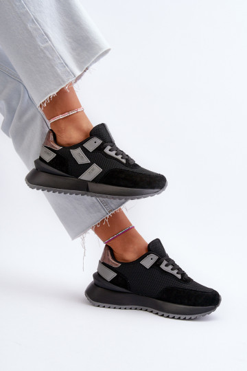 Sneakers modelio batai   Big Star NN274975 juodos spalvos 2