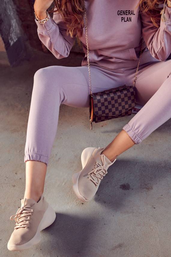 Įsispiriamo modelio sportiniai bateliai   smėlio spalvos Dalmiro