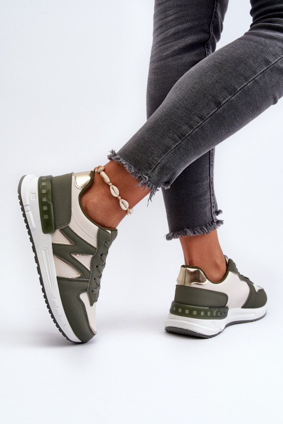 Sneakers modelio batai žalios spalvos Kaimans