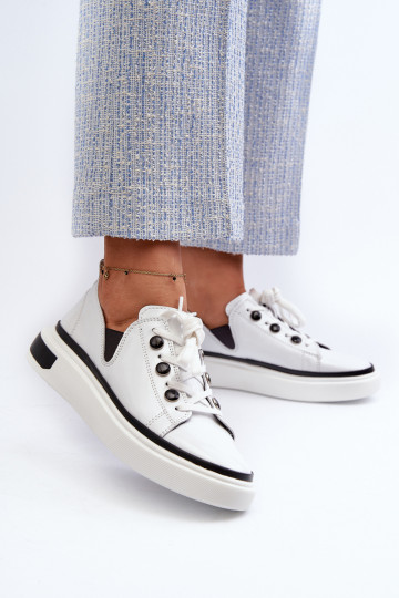 Sneakers modelio batai baltos spalvos