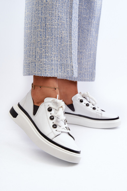 Sneakers modelio batai baltos spalvos